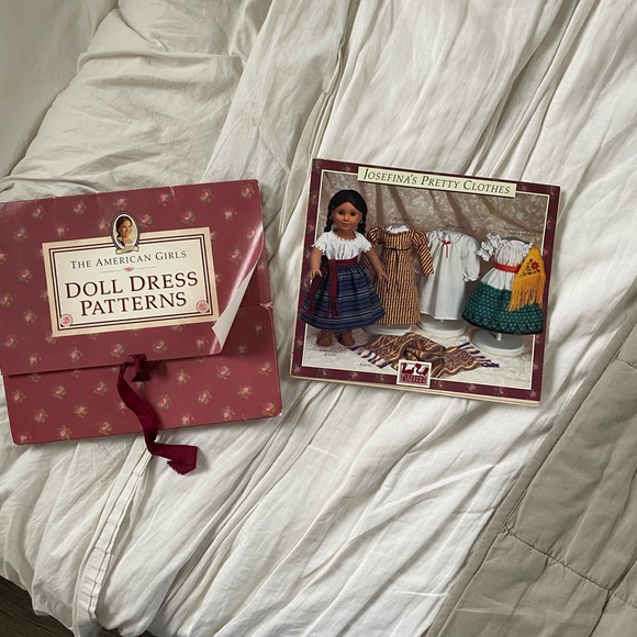 American Girl Pleasant Company Josephina Doll Dress Patterns - Picture 3 of 5